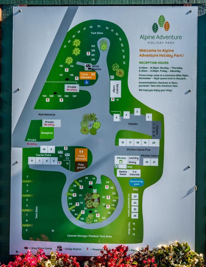 Alpine Adventure Holiday Park Hanmer Springs Exterior foto